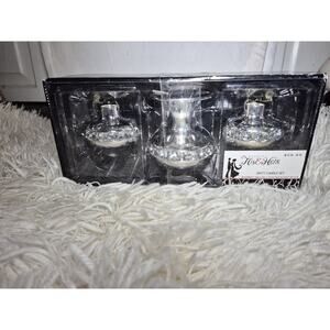 💥 3 Candle Set Holder Unity His And Hers Wedding B7